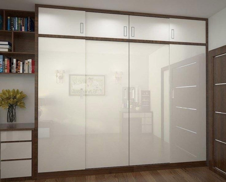 Tủ quần áo cánh lùa 4 cánh